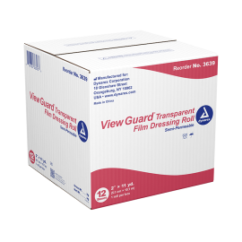 View Guard Transparent Film Dressing Roll