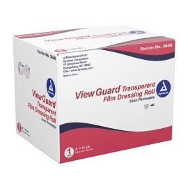 View Guard Transparent Film Dressing Roll