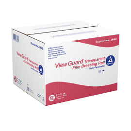 View Guard Transparent Film Dressing Roll