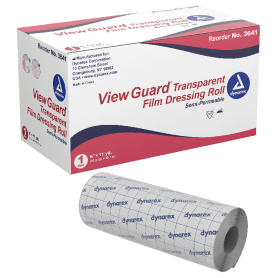 View Guard Transparent Film Dressing Roll