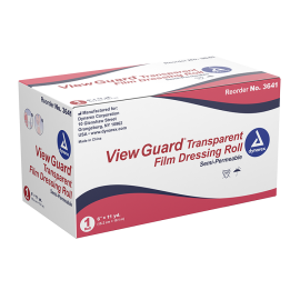 View Guard Transparent Film Dressing Roll