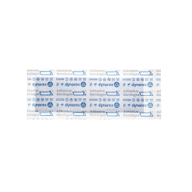 Blue Metal Detectable Woven Bandage