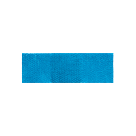 Blue Metal Detectable Woven Bandage