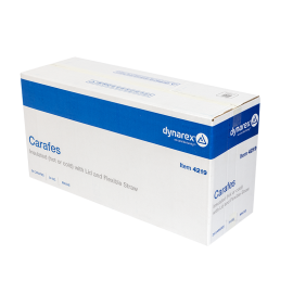 Carafe, Insulated (hot or cold) w/ Lid and Flexible Straw