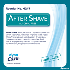 After Shave Lotion Alcohol Free