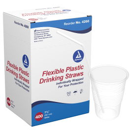 Flexible Plastic Drinking Straws