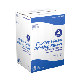 Flexible Plastic Drinking Straws