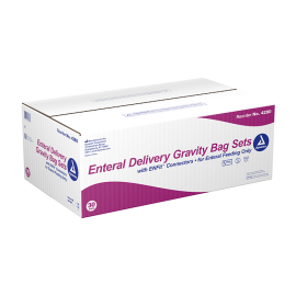 Enteral Delivery Gravity Bag Set - w/ ENFit Connector