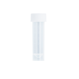 Self-Standing Transport Tube with Screwcap