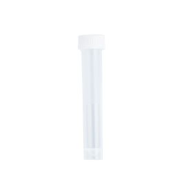 Self-Standing Transport Tube with Screwcap