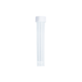 Self-Standing Transport Tube with Screwcap