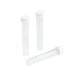 Self-Standing Transport Tube with Screwcap