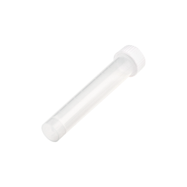 Self-Standing Transport Tube with Screwcap