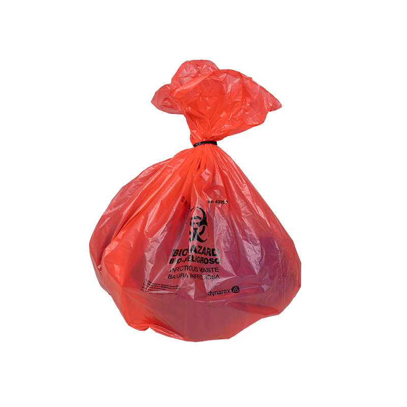 Biohazard Bags with Ties, 24 Biohazard Bags with Ties, 24