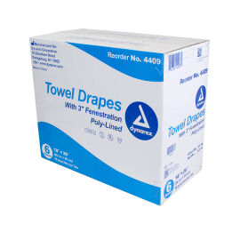 Disposable Towel Drapes Fenestrated - Sterile