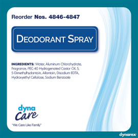 Deodorant Pump Spray