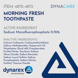 Morning Fresh Mint Toothpaste with Fluoride