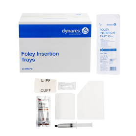 Foley Insertion Tray w/ Prefilled Syringe - Sterile