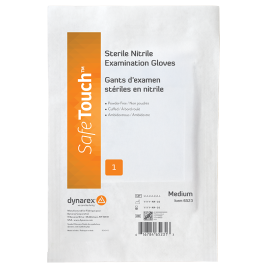 Nitrile Sterile Exam Gloves, Singles