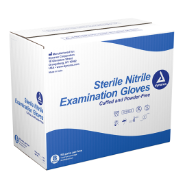 Nitrile Sterile Exam Gloves, Pairs