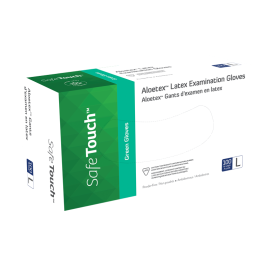 AloeTex Latex Gloves w/ Aloe