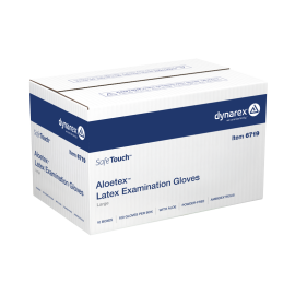 AloeTex Latex Gloves w/ Aloe