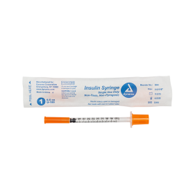 Insulin Syringe - Non-Toxic - Individual Wrapped