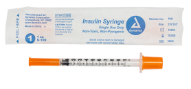 Insulin Syringe - Non-Safety - Individual Wrapped
