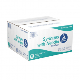 Syringe - Non-Safety with Needle - Luer slip