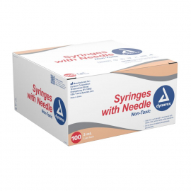 Syringe - Non-Safety with Needle - Luer Lock