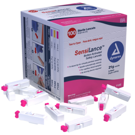 Button Activated Safety Lancets - Sterile