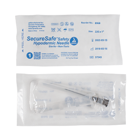 SecureSafe Safety Hypodermic Needle