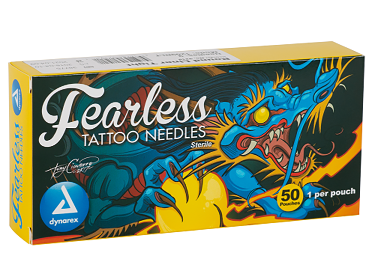 Amazon.com: Dynarex Fearless Tattoo Needles - #12 Round Liner, 1207RL, With  a Diameter of 0.35mm, Each Needle is Individually Wrapped and Sterile, 1  Case of 250 (5 Boxes of 50) Tattoo Needles : Beauty & Personal Care