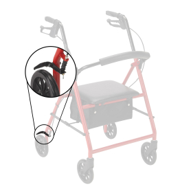 Rollator Brake Pad System