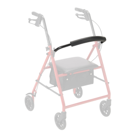 Rollator Backrest with Foam