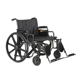 Bariatric HD Wheelchairs with Elevating Leg Rest