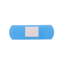 Blue Metal Detectable Plastic Adhesive Bandages