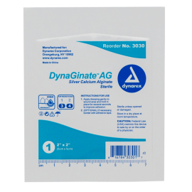 DynaGinate AG Silver Calcium Alginate Dressings