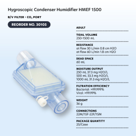 Hygroscopic Condenser Humidifier HMEF