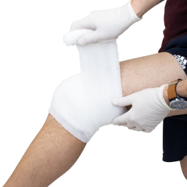 Krinkle Gauze Rolls and Sponges - Sterile & Non-Sterile