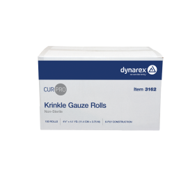 Krinkle Gauze Rolls and Sponges - Sterile & Non-Sterile