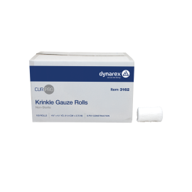 Krinkle Gauze Rolls and Sponges - Sterile & Non-Sterile