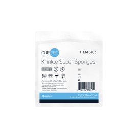 Krinkle Gauze Rolls and Sponges - Sterile & Non-Sterile