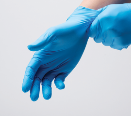 Nitrile Gloves in a Bag, Powder-Free