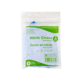 Nitrile Gloves in a Bag, Powder-Free