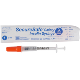 SecureSafe Safety Insulin Syringes