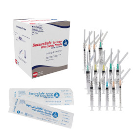 SecureSafe Syringe with Safety Needle