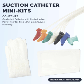 Suction Catheter Kits - Mini Tray