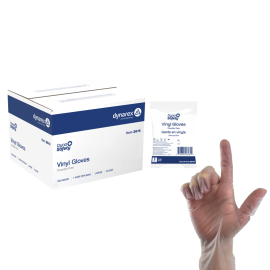 Vinyl Gloves in a Bag, Powder-Free
