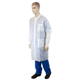 Disposable Lab Coats with Pockets